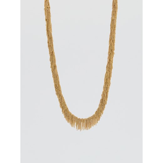 Reserved - Naszyjnik z łańcuszkami - złoty ze sklepu Reserved w kategorii Naszyjniki - zdjęcie 187322266