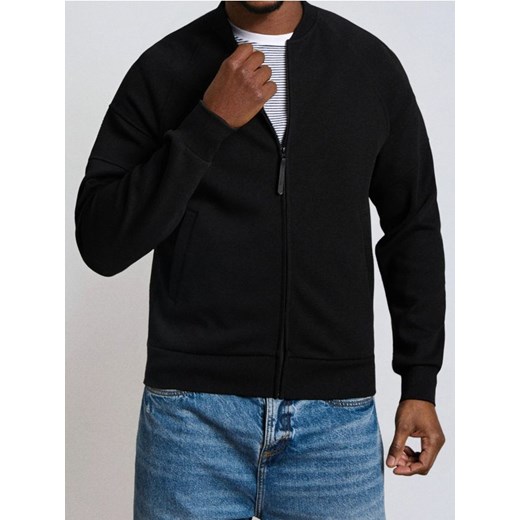 Sinsay - Bluza bomber - czarny ze sklepu Sinsay w kategorii Bluzy męskie - zdjęcie 187322618