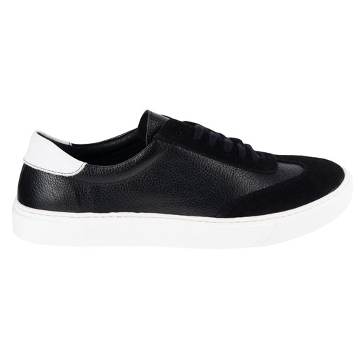 Buty męskie Olivier 702KNT czarne klasyczne półbuty miejskie ze sklepu butyolivier w kategorii Trampki męskie - zdjęcie 187322628