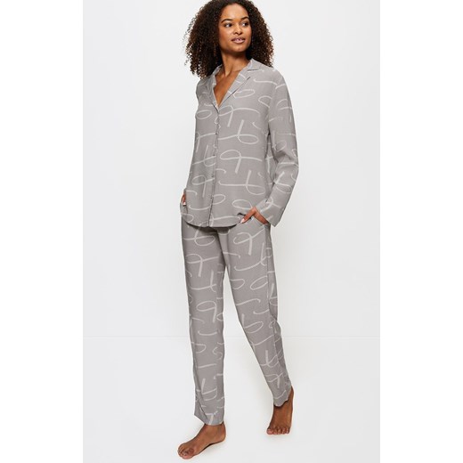 Triumph piżama damska Boyfriend Fit PW 02 10221521-M013, Kolor szary-wzór, Rozmiar 38, Triumph ze sklepu Primodo w kategorii Piżamy damskie - zdjęcie 187323139