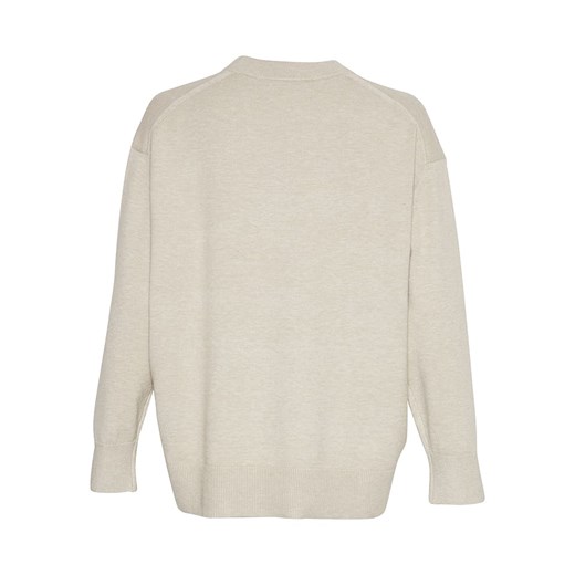 MOSS COPENHAGEN Sweter w kolorze beżowym Moss Copenhagen S/M promocja Limango Polska