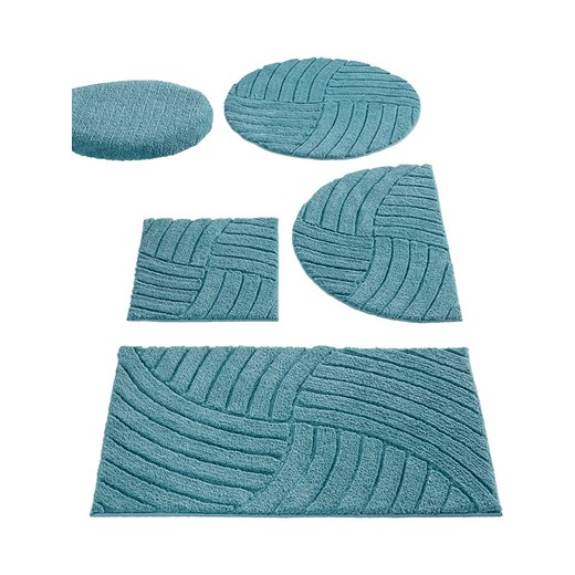 heine home Dywanik łazienkowy w kolorze turkusowym ze sklepu Limango Polska w kategorii Akcesoria łazienkowe - zdjęcie 187323328