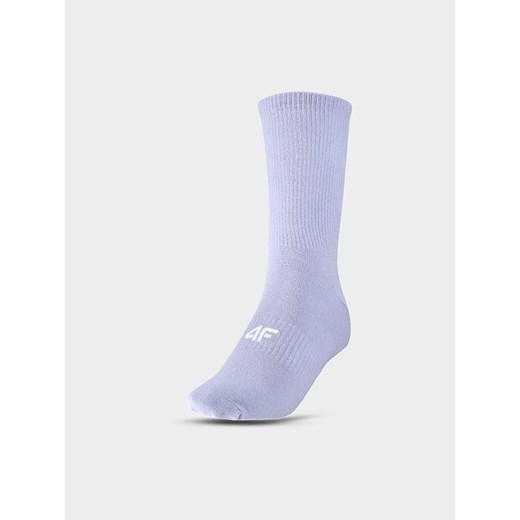 4F Skarpety (3 pary) w kolorze jagodowym, błękitnym i białym 39-42 Limango Polska okazyjna cena