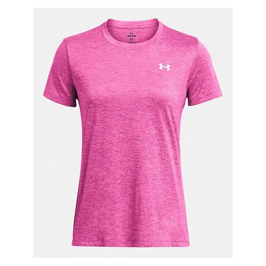 Under Armour Koszulka sportowa &quot;Twist&quot; w kolorze różowym Under Armour L wyprzedaż Limango Polska