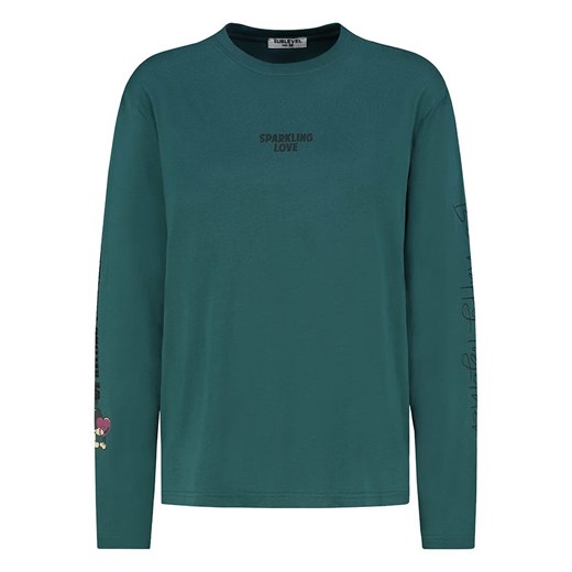 Sublevel Koszulka w kolorze morskim - id: 17859572 - marki SUBLEVEL - 187323507 Sublevel Koszulka w kolorze morskim ze sklepu Limango Polska w kategorii Bluzki damskie - zdjęcie 187323507