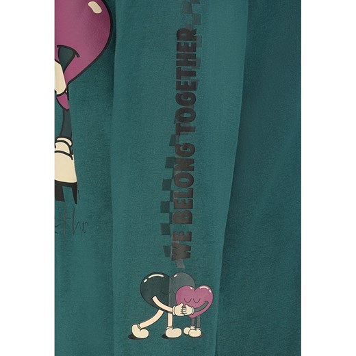 Sublevel Koszulka w kolorze morskim S okazja Limango Polska