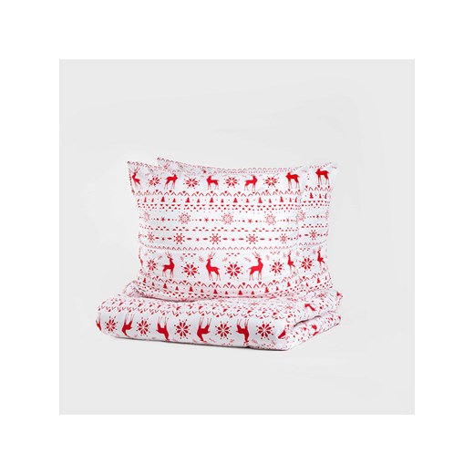 Homla Komplet pościeli w kolorze biało-czerwonym ze sklepu Limango Polska w kategorii Pościele - zdjęcie 187323537