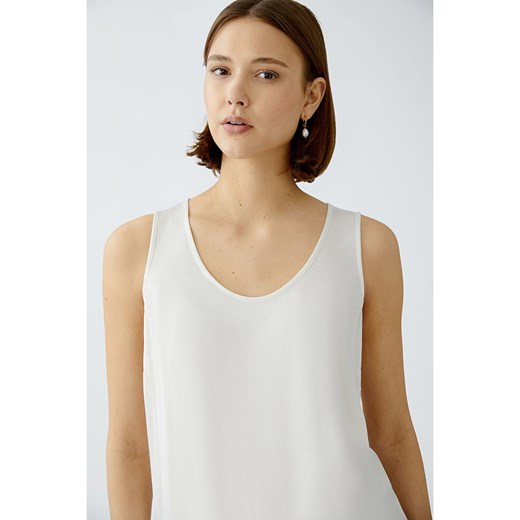 Oui Top w kolorze kremowym 34 wyprzedaż Limango Polska