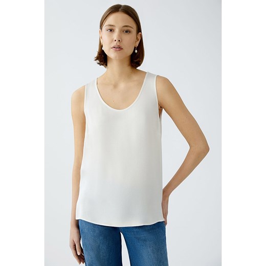 Oui Top w kolorze kremowym 34 okazja Limango Polska