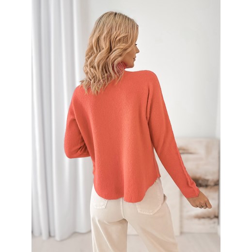 sweter darma koralowy one size ONE SIZE UBRA