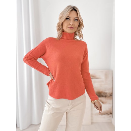 sweter darma koralowy one size ONE SIZE UBRA