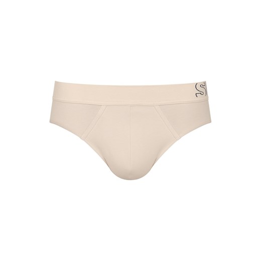 Sloggi bawełniane slipy męskie midi Briefs 10215471-3331, Kolor jasnobeżowy, Rozmiar L, Sloggi ze sklepu Intymna w kategorii Majtki męskie - zdjęcie 187324537