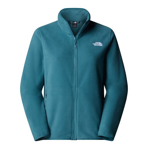 Bluza damska The North Face 100 Glacier Full-Zip Fleece 0A8D2FBQ51 - niebieska ze sklepu streetstyle24.pl w kategorii Bluzy damskie - zdjęcie 187324699