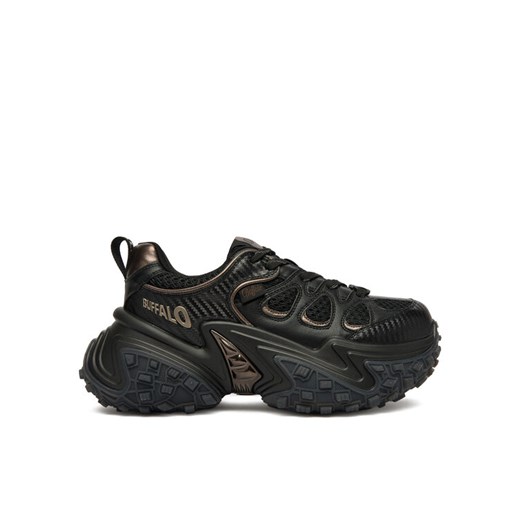 Sneakersy Buffalo Cerbo 1636521 Czarny ze sklepu eobuwie.pl w kategorii Buty sportowe damskie - zdjęcie 187324838