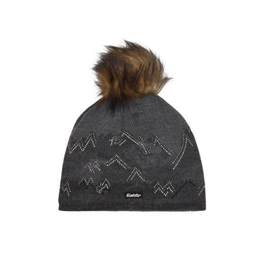 Czapka Eisbär Draw Lux Crystal 80101 709 Szary ze sklepu eobuwie.pl w kategorii Czapki zimowe damskie - zdjęcie 187324859