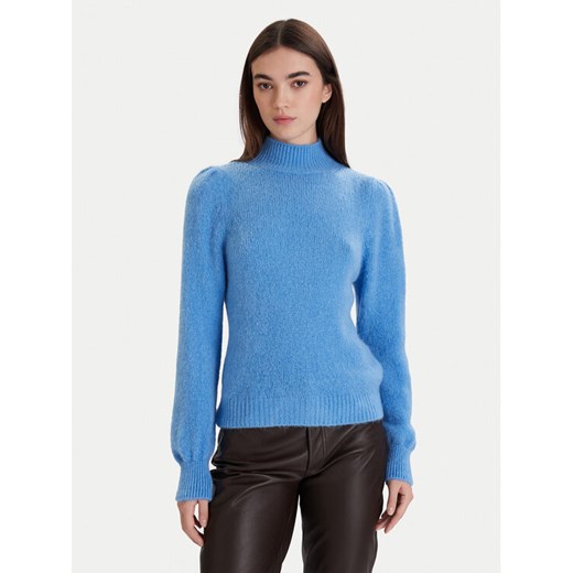 Morgan Golf 242-MLEONAR Niebieski Regular Fit ze sklepu MODIVO w kategorii Swetry damskie - zdjęcie 187325098