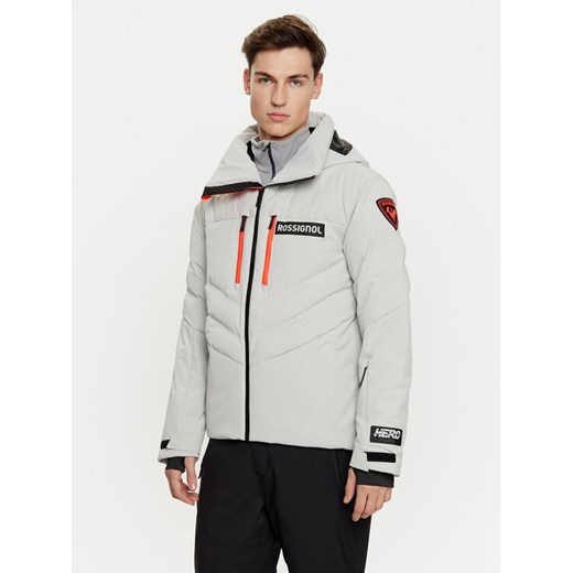 Rossignol Kurtka narciarska Hero RLNMJ16 Szary Regular Fit ze sklepu MODIVO w kategorii Kurtki męskie - zdjęcie 187325117