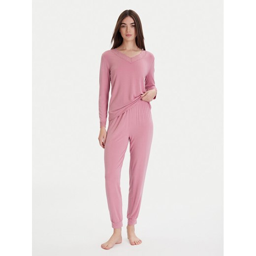 Ysabel Mora Piżama 10766 Różowy Regular Fit ze sklepu MODIVO w kategorii Piżamy damskie - zdjęcie 187325128