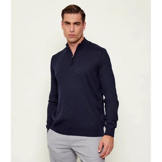 BOSS BLACK Wełniany golf Ebenji | Regular Fit ze sklepu Gomez Fashion Store w kategorii Swetry męskie - zdjęcie 187325795