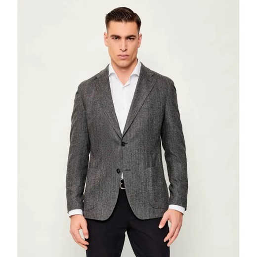 Windsor Wełniana marynarka 13 Giro | Slim Fit | z dodatkiem kaszmiru ze sklepu Gomez Fashion Store w kategorii Marynarki męskie - zdjęcie 187325808