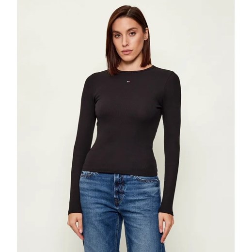 Tommy Jeans Bluzka | Slim Fit ze sklepu Gomez Fashion Store w kategorii Bluzki damskie - zdjęcie 187325839