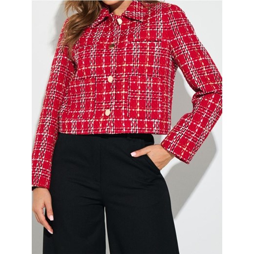 Sinsay - Żakiet w kratę - wielobarwny ze sklepu Sinsay w kategorii Marynarki damskie - zdjęcie 187327657