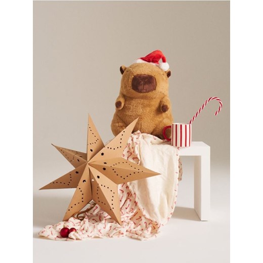 Sinsay - Przytulanka kapibara z kocem - wielobarwny ze sklepu Sinsay w kategorii Zabawki - zdjęcie 187327689