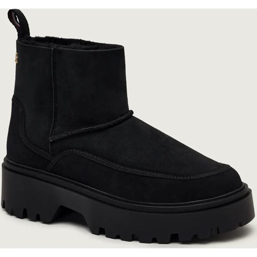 Tommy Hilfiger Śniegowce | zamsz ze sklepu Gomez Fashion Store w kategorii Śniegowce damskie - zdjęcie 187327995