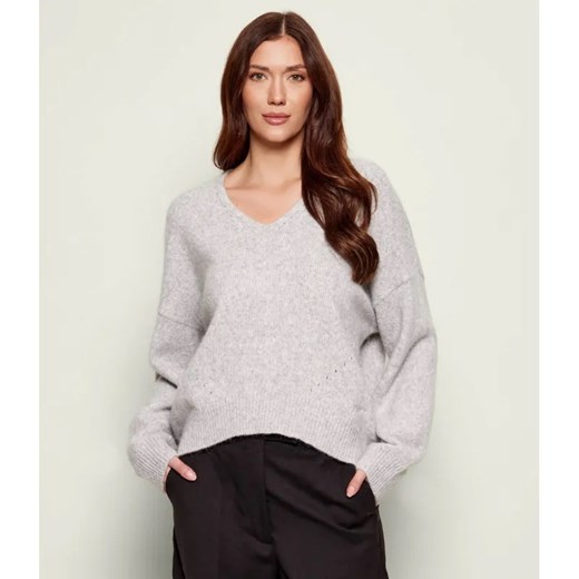 BOSS ORANGE Wełniany sweter C_Fondyssa | Relaxed fit ze sklepu Gomez Fashion Store w kategorii Swetry damskie - zdjęcie 187327997