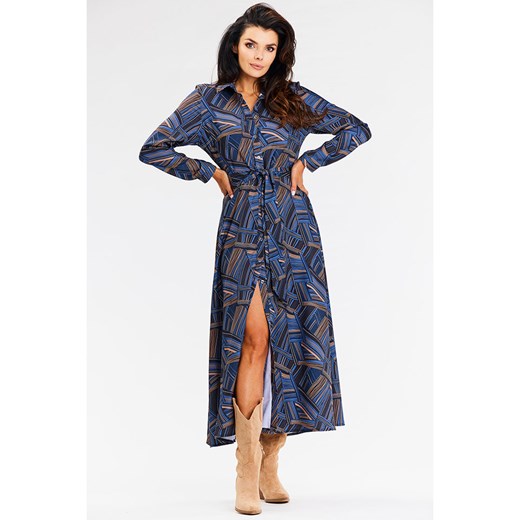 Awama Sukienka w kolorze granatowym ze sklepu Limango Polska w kategorii Sukienki - zdjęcie 187328238