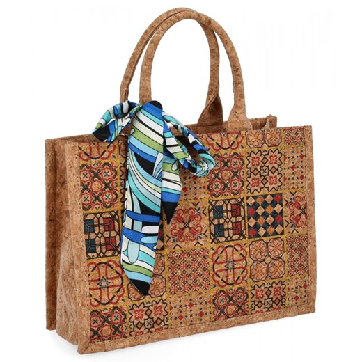 Modna Torebka Damska Na Co Dzień firmy Herisson 1502A540 Multikolor ze sklepu PaniTorbalska w kategorii Kuferki - zdjęcie 187328808