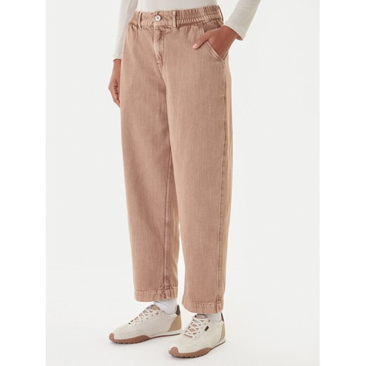 Roxy Jeansy Break My Soul ERJNP03666 Brązowy Regular Fit ze sklepu MODIVO w kategorii Jeansy damskie - zdjęcie 187329049