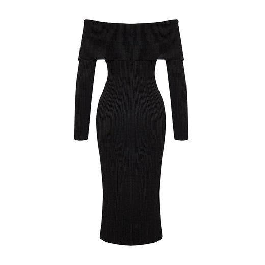 trendyol Sukienka dzianinowa w kolorze czarnym Trendyol M promocja Limango Polska