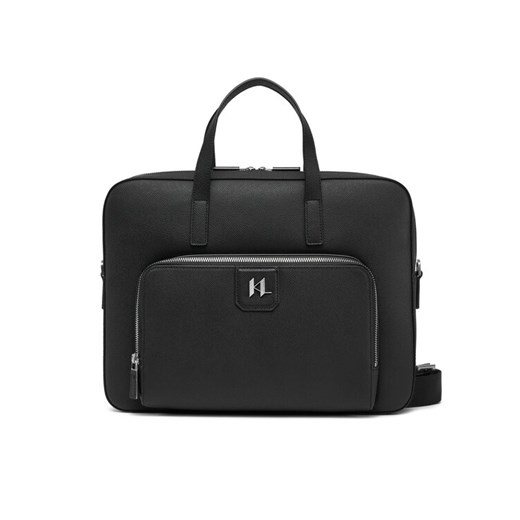 Torba na laptopa KARL LAGERFELD A1M30098 Czarny ze sklepu eobuwie.pl w kategorii Torby na laptopa - zdjęcie 187329688