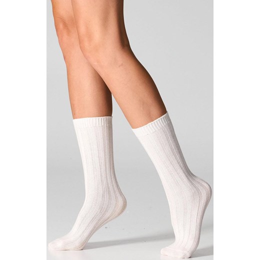 2-pack skarpetki damskie z angorą króliczą białe W22, Kolor biały, Rozmiar uniwersalny, LEGS ze sklepu Primodo w kategorii Skarpetki damskie - zdjęcie 187330719