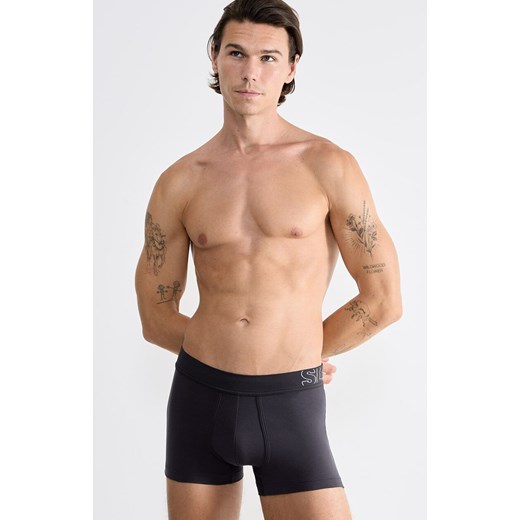 Sloggi bawełniane bokserki męskie Trunks 10215472-3828, Kolor grafitowy, Rozmiar M, Sloggi ze sklepu Primodo w kategorii Majtki męskie - zdjęcie 187330838