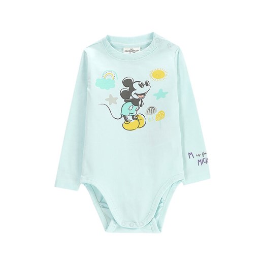 Coccodrillo Body dziecięce WC5112101LBD Błękitny ze sklepu MODIVO w kategorii Body niemowlęce - zdjęcie 187331056