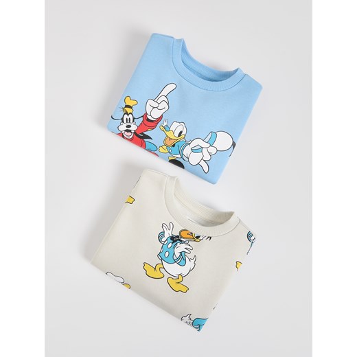 Reserved - Bluza Mickey Mouse 2 pack - jasnoniebieski ze sklepu Reserved w kategorii Bluzy chłopięce - zdjęcie 187331187