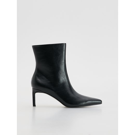 Reserved - Botki na obcasie - czarny ze sklepu Reserved w kategorii Botki - zdjęcie 187331459