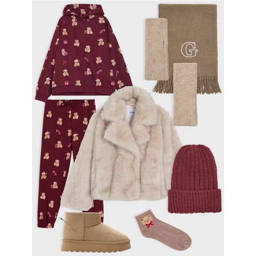 Sinsay - Skarpetki z motywem świątecznym 3 pack - wielobarwny ze sklepu Sinsay w kategorii Skarpetki damskie - zdjęcie 187333208