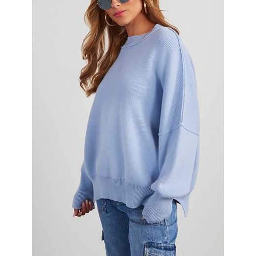 LA Angels Sweter w kolorze błękitnym La Angels S okazyjna cena Limango Polska