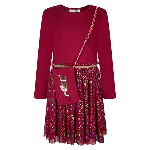 happy girls by Eisend Sukienka w kolorze czerwonym ze sklepu Limango Polska w kategorii Sukienki dziewczęce - zdjęcie 187335285