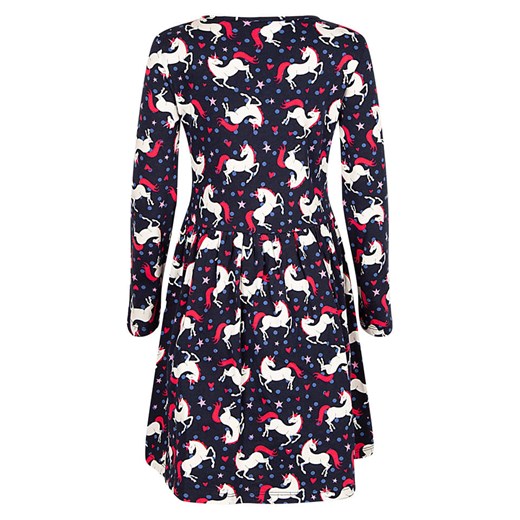 happy girls by Eisend Sukienka w kolorze granatowym Happy Girls By Eisend 140 Limango Polska wyprzedaż