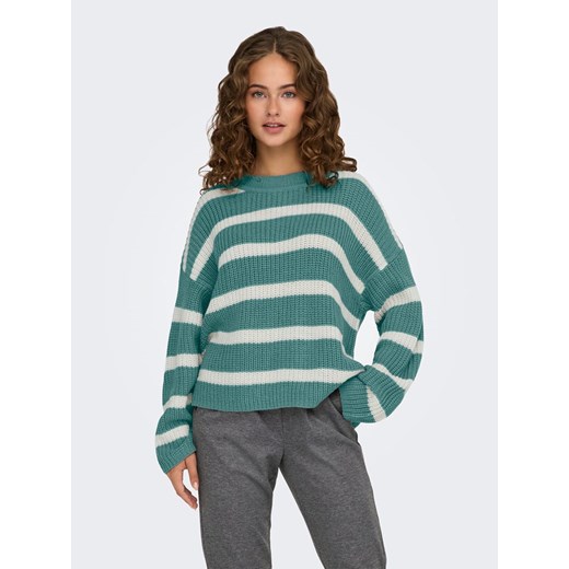 JDY Sweter w kolorze turkusowym ze sklepu Limango Polska w kategorii Swetry damskie - zdjęcie 187335389