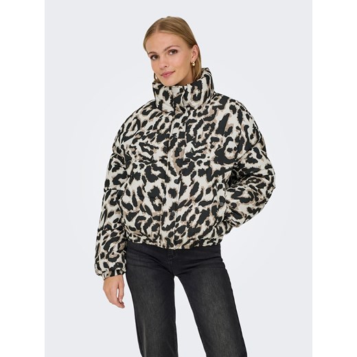 JDY Kurtka pikowana w kolorze beżowo-jasnobrązowo-czarnym ze sklepu Limango Polska w kategorii Kurtki damskie - zdjęcie 187335447