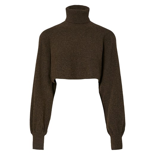 Pieces Golf w kolorze khaki ze sklepu Limango Polska w kategorii Swetry damskie - zdjęcie 187335467