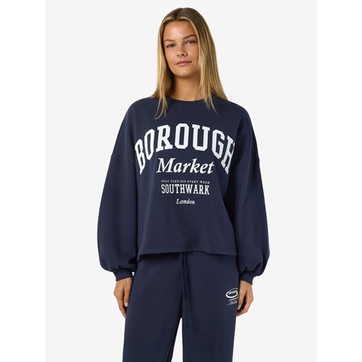 Noisy may Bluza w kolorze granatowym ze sklepu Limango Polska w kategorii Bluzy damskie - zdjęcie 187335496