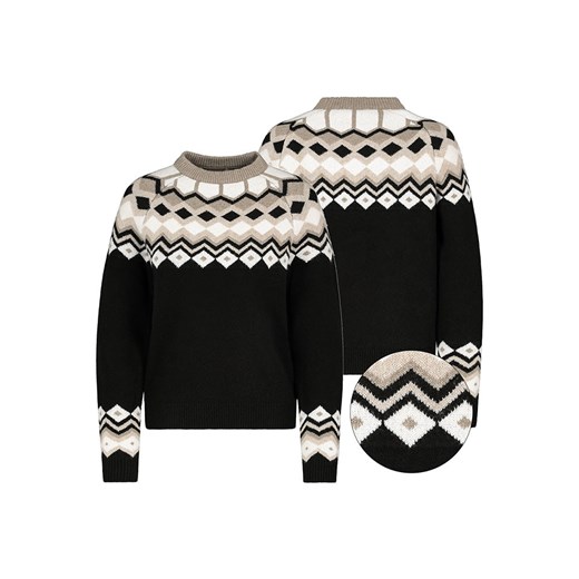 Eight2Nine Sweter w kolorze czarno-beżowym ze sklepu Limango Polska w kategorii Swetry damskie - zdjęcie 187335519