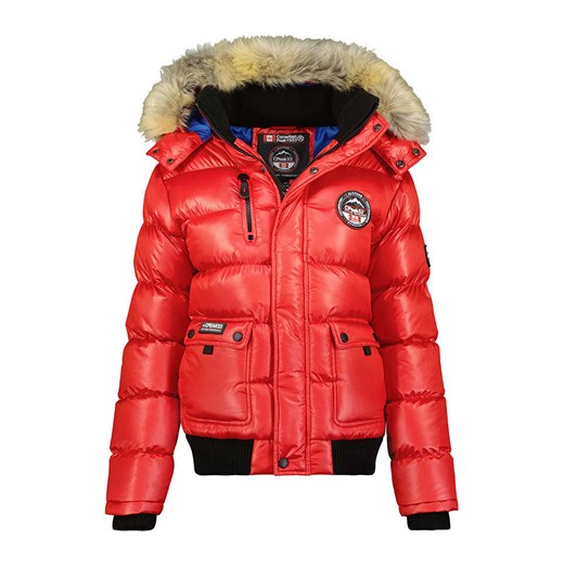 Canadian Peak Kurtka pikowana &quot;Bugseak&quot; w kolorze czerwonym ze sklepu Limango Polska w kategorii Kurtki damskie - zdjęcie 187335547