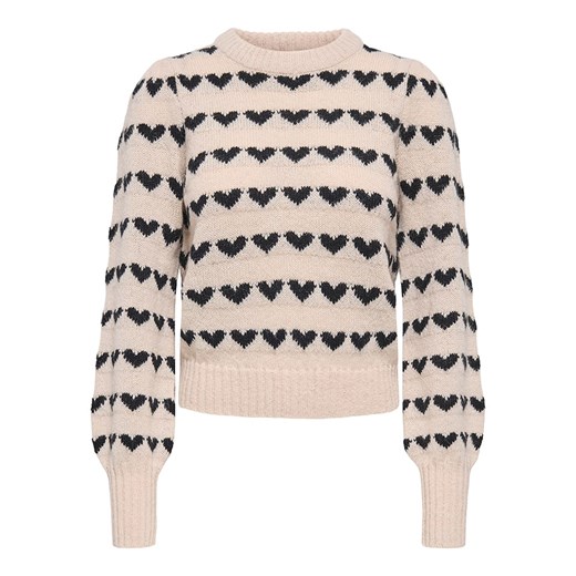 JDY Sweter w kolorze beżowym ze sklepu Limango Polska w kategorii Swetry damskie - zdjęcie 187335576